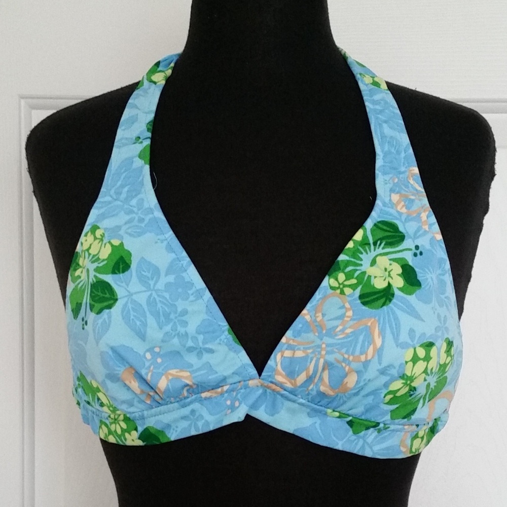 De La Mer Swimwear Bikini Halter Top